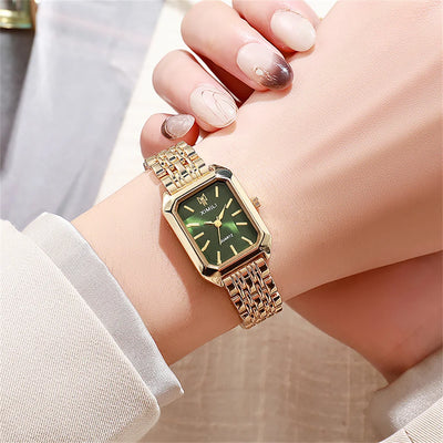 Luxus Damen Mode Quarzuhr Einfache