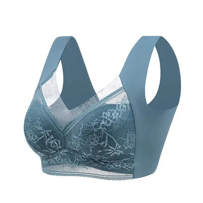 Damen Großer Push-Up-BH aus nahtloser Eisseide