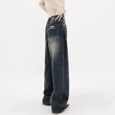 Harajuku Y2K Lose Jeans Damen Streetwear