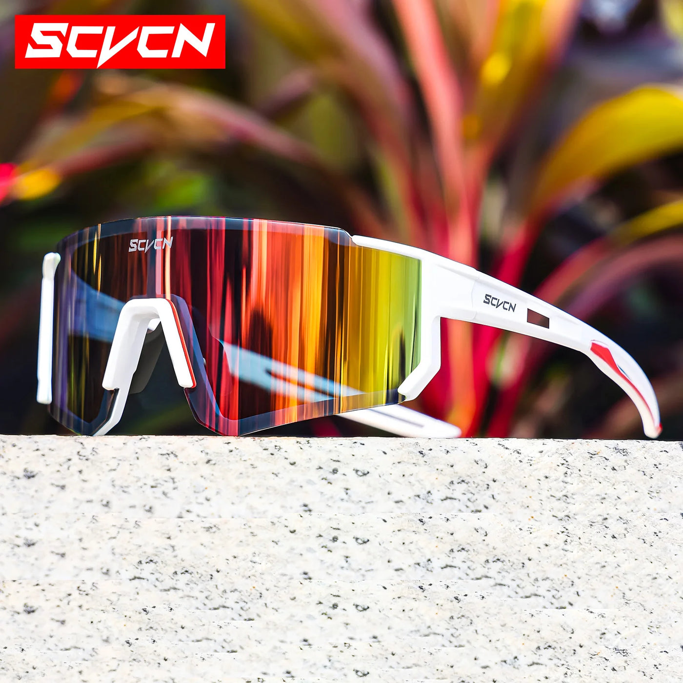 SCVCN Outdoor-Fahrrad-Sonnenbrille für Herren, Rennrad