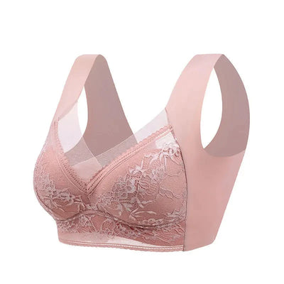 Damen Großer Push-Up-BH aus nahtloser Eisseide